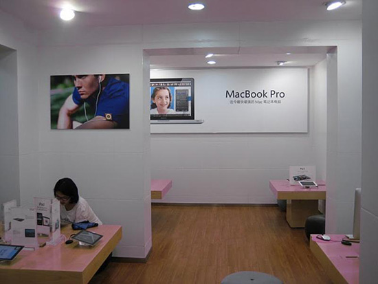 肉眼難以分辨！昆明驚現高仿Apple Store