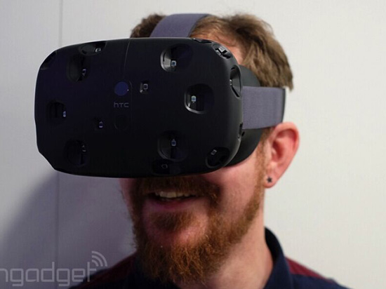 Duang！HTC的VR設備戴起來太恐怖