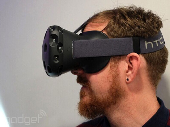 Duang！HTC的VR設備戴起來太恐怖