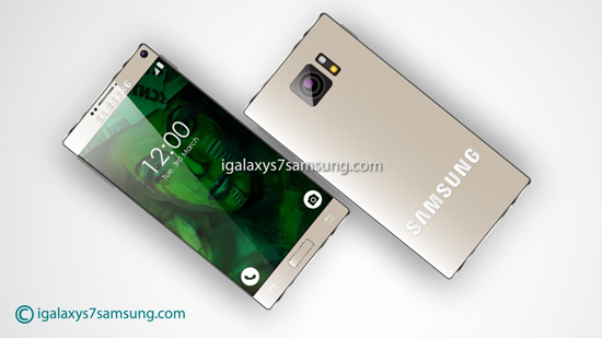 無(wú)邊框設(shè)計(jì)！三星Galaxy S7概念機(jī)曝光