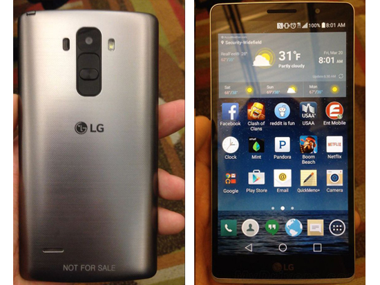 預計下半年發布，LG G4 Note諜照曝光
