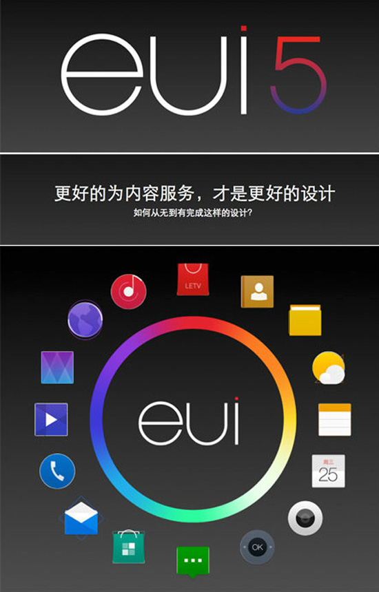 內容為王構建生態，樂視手機EUI正式發布