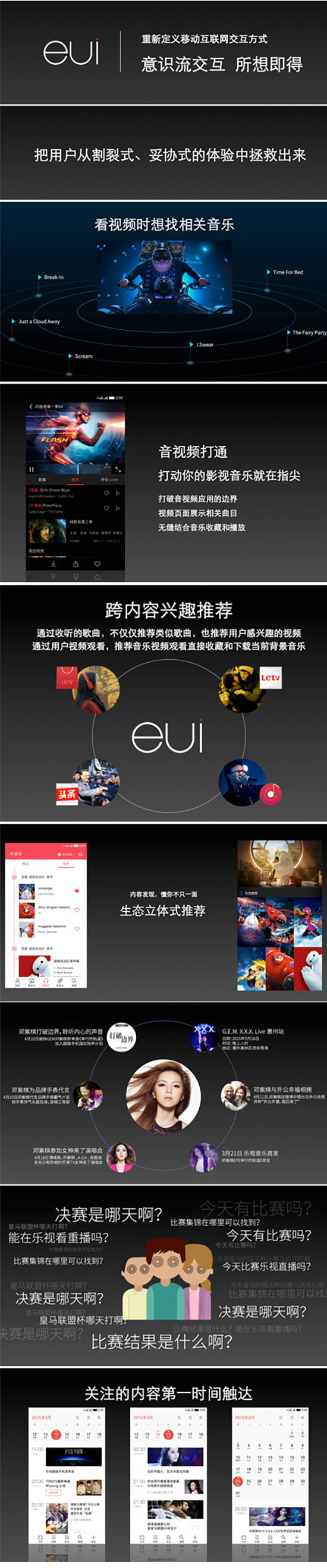 內容為王構建生態，樂視手機EUI正式發布