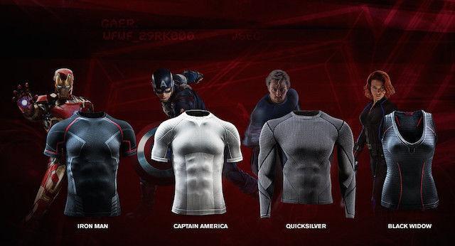 超級英雄們回來了，這次還都穿著Under Armour
