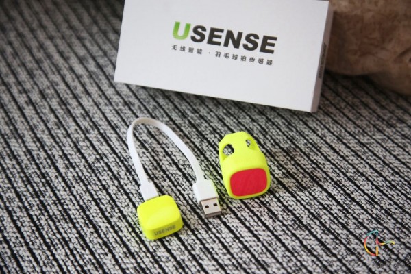 USENSE羽毛球傳感器體驗 小巧輕盈數據翔實