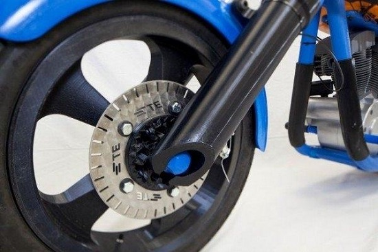 全球首輛3D打印摩托車 時(shí)速僅24公里