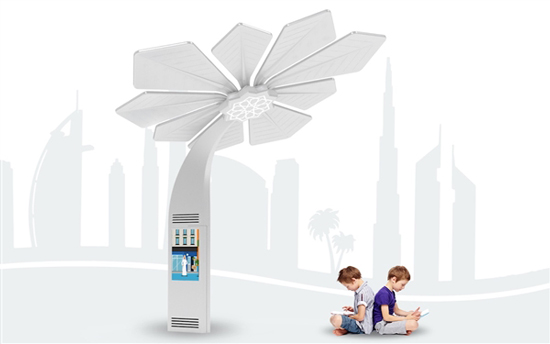 有錢任性！迪拜打造能發WIFI和充電的棕櫚樹