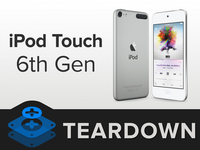 新款iPod touch開箱拆解：內存驚喜！
