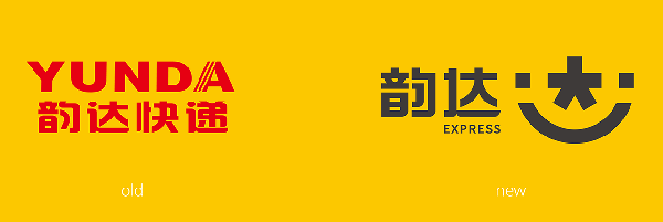 萌黃色好醒目，韻達速遞發布新Logo
