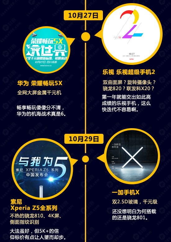 圖姐：高能預警！10月新機發布大預告