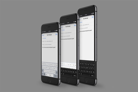 iPhone 6s加入物理全鍵盤(pán)？炫酷極了！