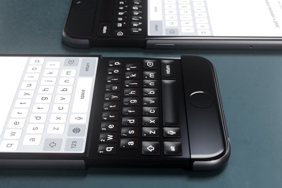 iPhone 6s加入物理全鍵盤(pán)？炫酷極了！