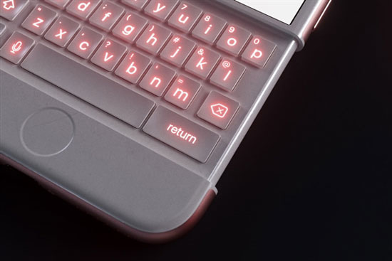 iPhone 6s加入物理全鍵盤(pán)？炫酷極了！