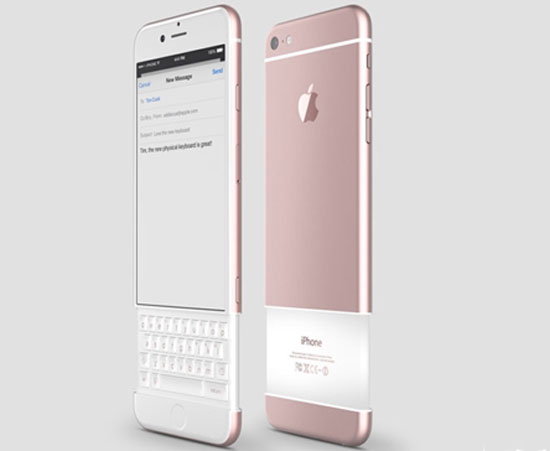 iPhone 6s加入物理全鍵盤(pán)？炫酷極了！
