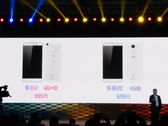 攜手推動電信4G+ TCL樂玩2/2C正式發布