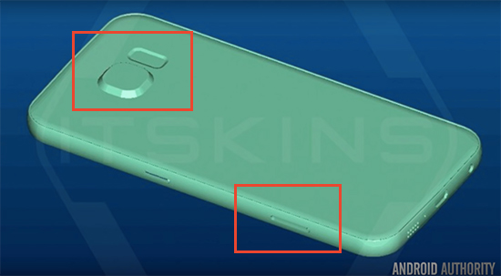 三星Galaxy S7設計圖首曝 采用長方形home鍵 