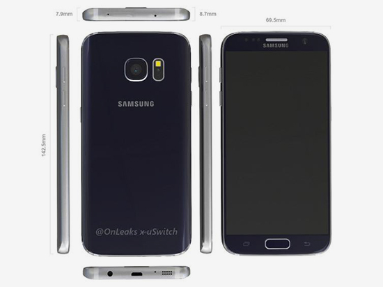 三星Galaxy S7信息匯總：外觀小改，或將支持擴展