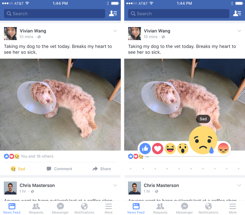 Facebook點贊升級了！還能表達生氣不滿