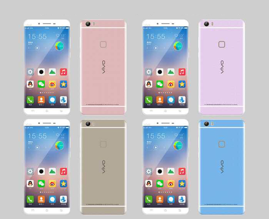 雙曲面屏驚艷！vivo Xplay5真機照曝光