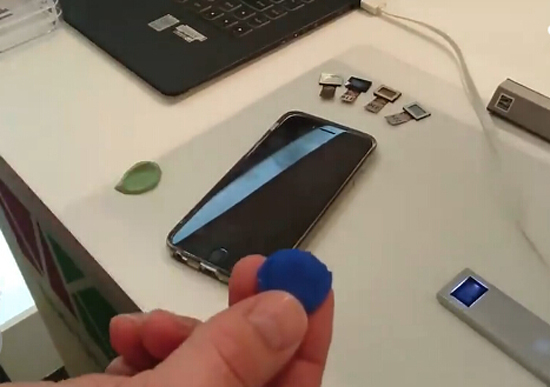 好嚇人！這坨泥竟可復(fù)制指紋解鎖iPhone