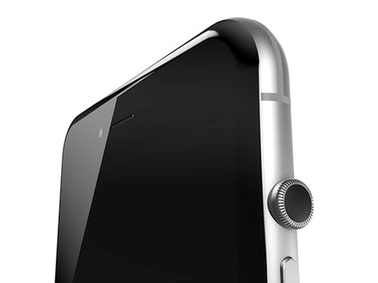 iOS設備也能用上旋鈕？設計照搬還真有點丑啊