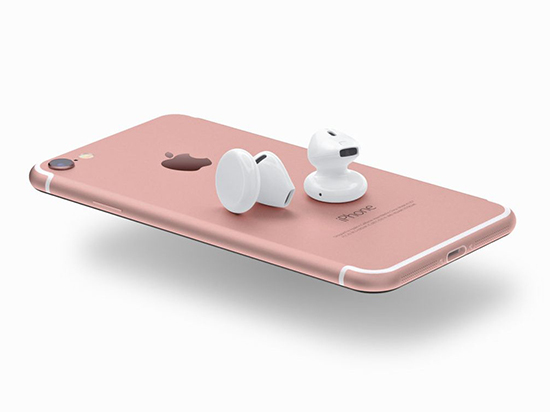 取消耳機接口？iPhone 7或配備藍牙耳機