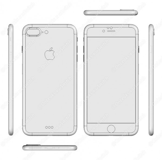 iPhone 7設計圖泄露：耳機接口真的沒了！