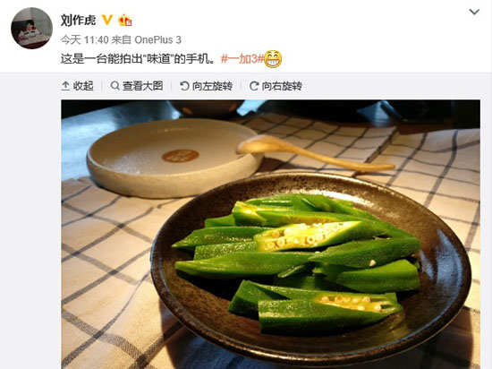 小米5勁敵，一加手機3樣張首曝光：能拍出味道