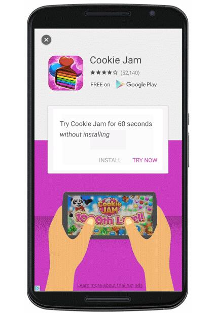 想下載app？別急，谷歌讓你先試玩10分鐘