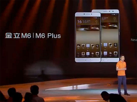金立發布M6/M6 Plus，這次很華為