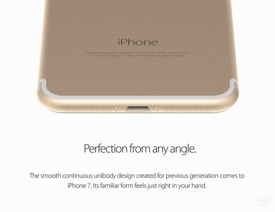 iPhone 7概念圖曝光：將標(biāo)配無線藍牙耳機？