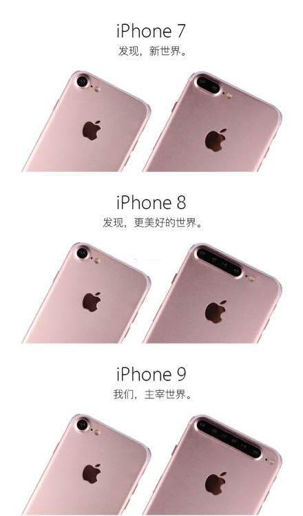 爆笑！iPhone 7還沒發布就慘遭PS惡搞