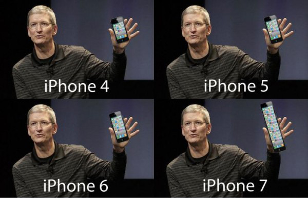 爆笑！iPhone 7還沒發布就慘遭PS惡搞
