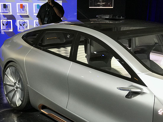 可變顏色！樂視超級汽車LeSEE Pro多圖欣賞