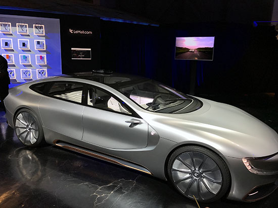 可變顏色！樂視超級汽車LeSEE Pro多圖欣賞