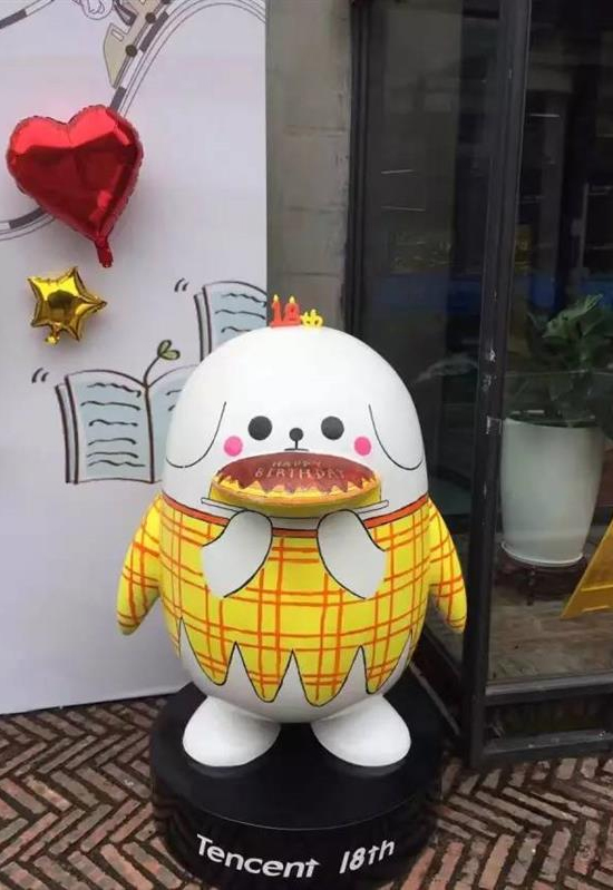 這很騰訊！深圳騰訊大廈驚現70只巨人企鵝