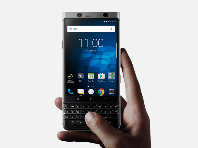 一圖看懂 全新的黑莓安卓機KEYone