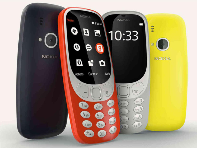 諾基亞多款新機齊發 Nokia 3310居然成了“真旗艦”
