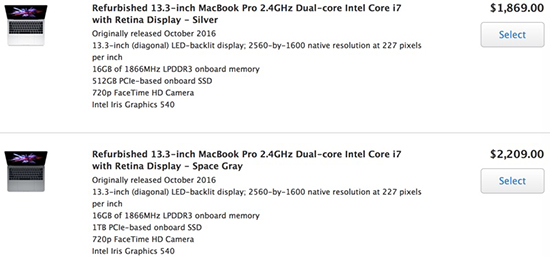 MacBook Pro也出翻新機了！最便宜也要上萬