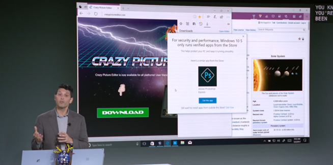 Windows 10 S正式發布：對標谷歌 但應用只能在商店中下載