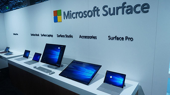 半路跑出的黑馬！Surface Pro(2017)份額占比達(dá)2.2%