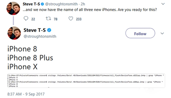 全面屏版為iPhone X！沒有7s只有iPhone 8/8 Plus