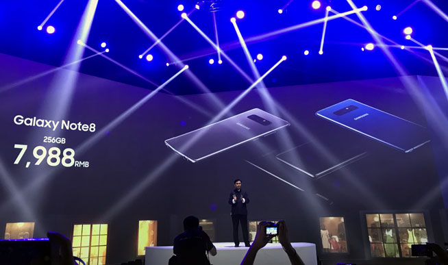 國行三星Note8月底上市：6988元起，電池經八重嚴苛考驗