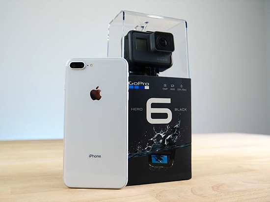 視頻拍攝誰更好？GoPro Hero6對比iPhone 8 Plus