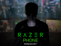 雷蛇Razer Phone真機諜照曝光：風格硬朗，沒有跑馬燈