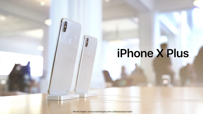 6.7寸iPhone X Plus概念機圖賞：設計照搬？看了內心毫無波動