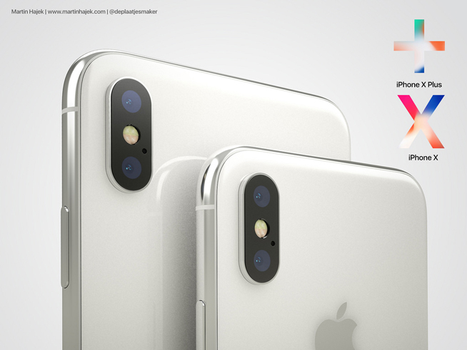 6.7寸iPhone X Plus概念機圖賞：設計照搬？看了內心毫無波動
