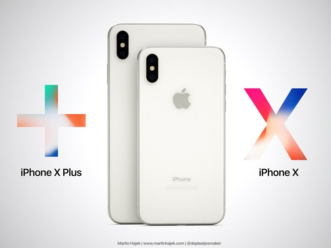 6.7寸iPhone X Plus概念機圖賞：設計照搬？看了內心毫無波動