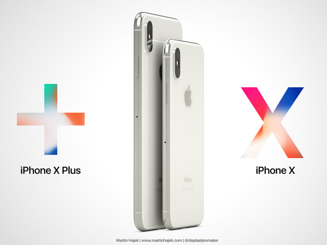 6.7寸iPhone X Plus概念機圖賞：設計照搬？看了內心毫無波動