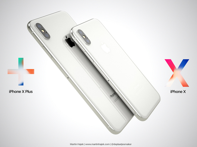 6.7寸iPhone X Plus概念機圖賞：設計照搬？看了內心毫無波動